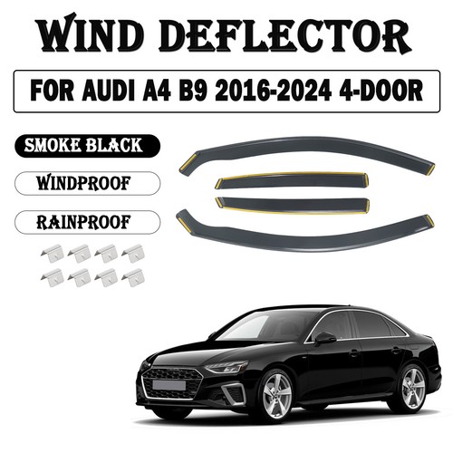 4pcs wind rain - wind, deflectors