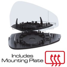 Wing Mirror Glass Audi A4 B9