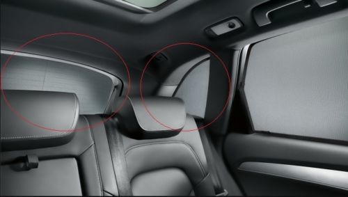 Audi sun shade blind set - a4, s4